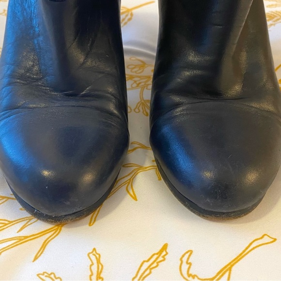 Anthropologie Rag & Bone Harrow navy ankle boots (37, 6.5) - Picture 4 of 12